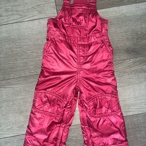 Toddler Girls SNOW OVERALLS, Baby Gap, Like New